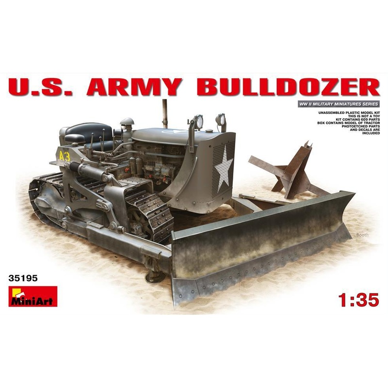 Miniart 1:35 US Army Bulldozer
