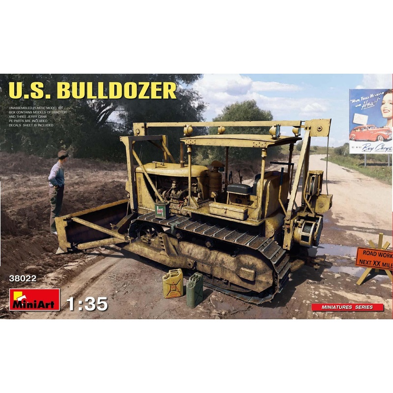 Miniart 1:35 – US Bulldozer