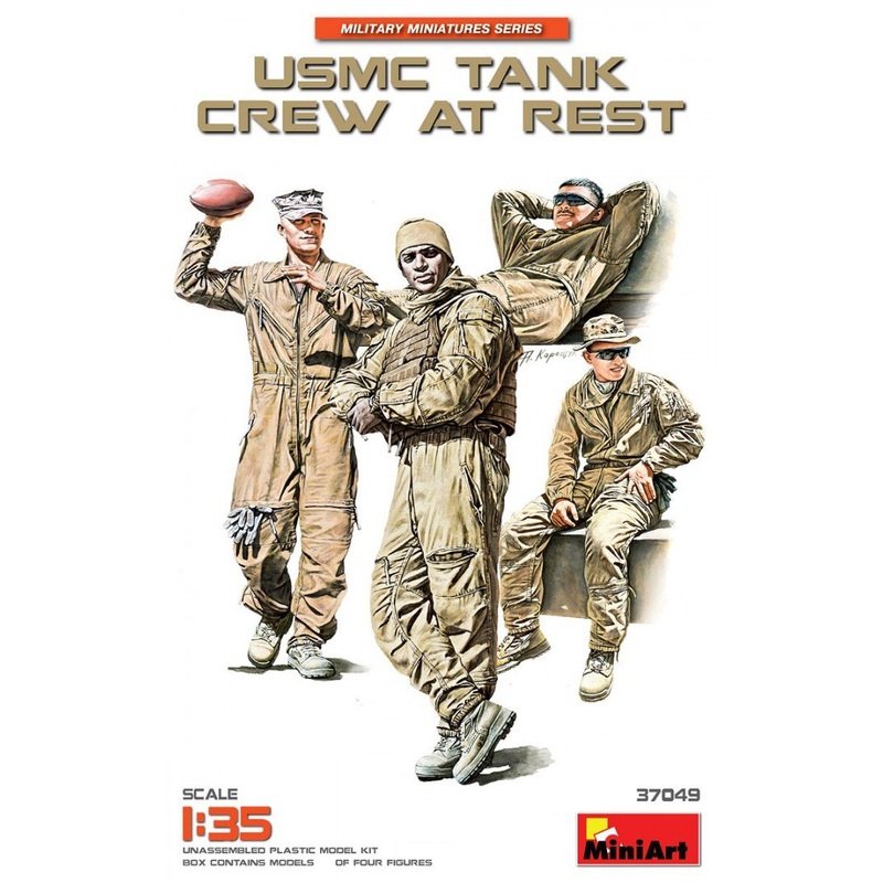 Miniart 1:35 – USMC Tank Crew at Rest