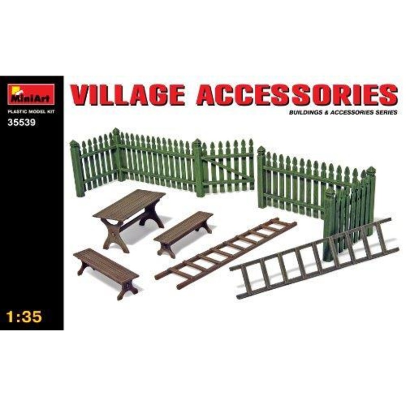 Miniart 1:35 Village Accessories