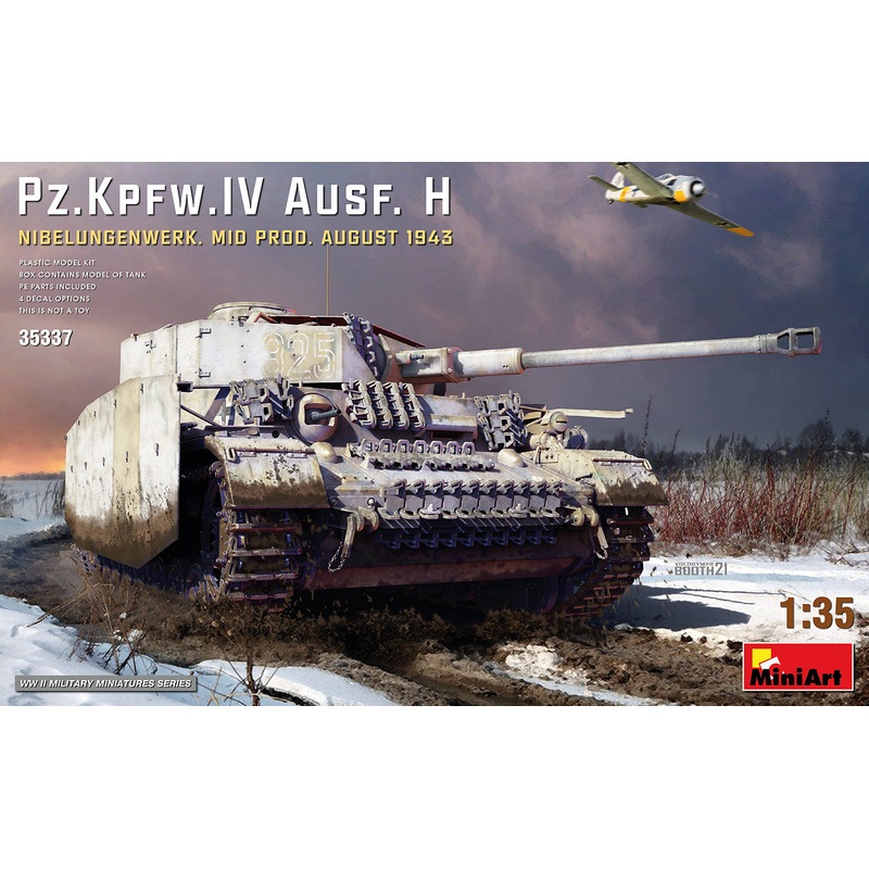 Miniart 1/35 WW2 German Pz.Kpfw.IV Ausf. H NIBELUNGENWERK. MID PROD. AUGUST 1943