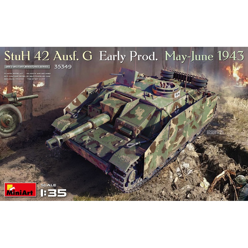 Miniart 1/35 WW2 German StuH 42 Ausf. G Early Prod. May-June 1943