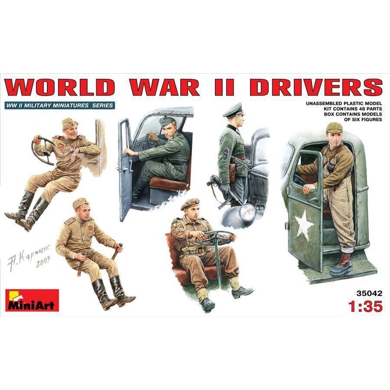 Miniart 1:35 WWII Drivers