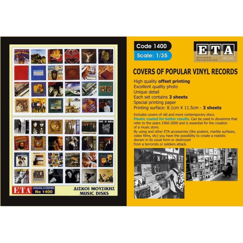 MUSIC DISC Suit scales 1/35