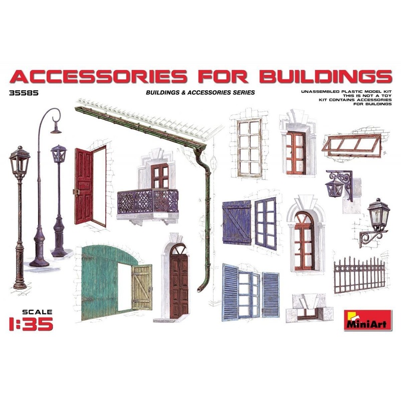 Miniart 1:35 Accessories for Buildings