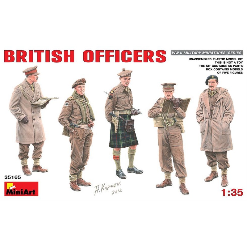 Miniart 1:35 British Officers