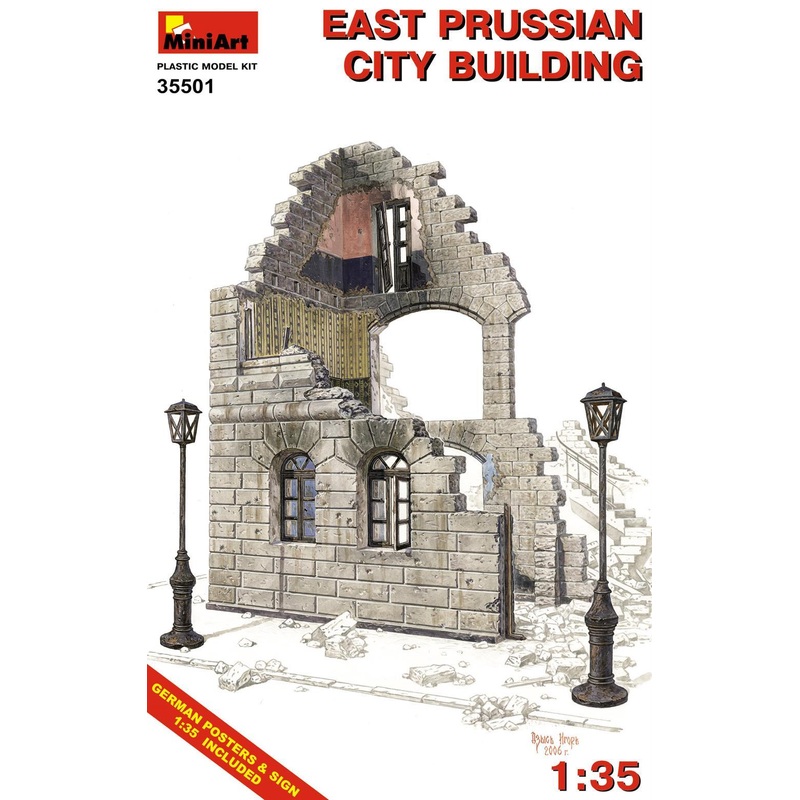 Miniart 1:35 East Prussian City Building