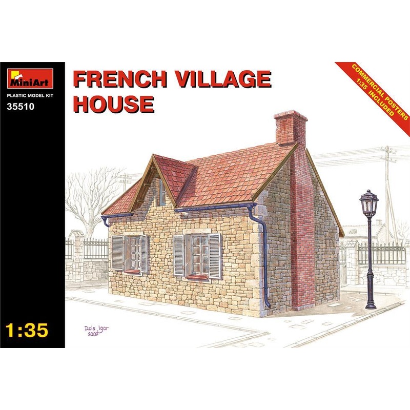 Miniart 1:35 French Village House