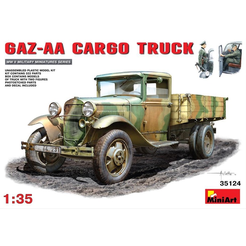 Miniart 1:35 GAZ-AA Cargo Truck