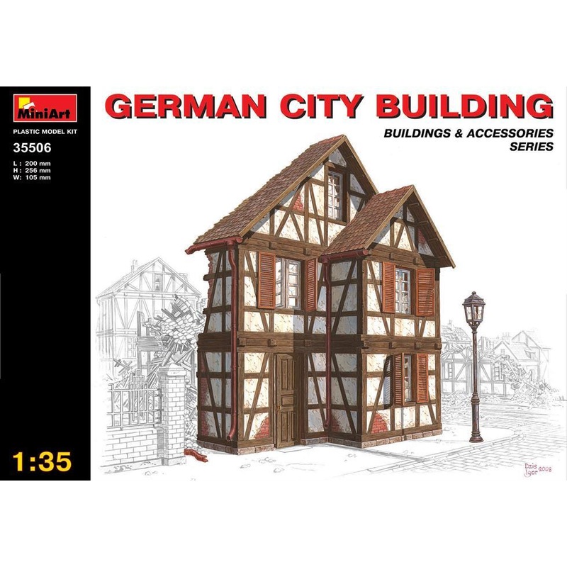 Miniart 1:35 German City Building