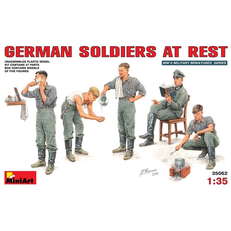 Miniart 1:35 German Soldiers at Rest