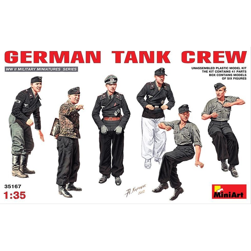 Miniart 1:35 German Tank Crew