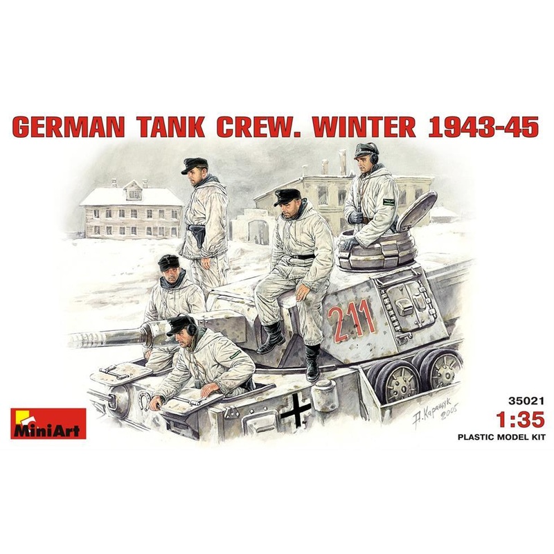 Miniart 1:35 German tank crew (Winter 1943-1945)
