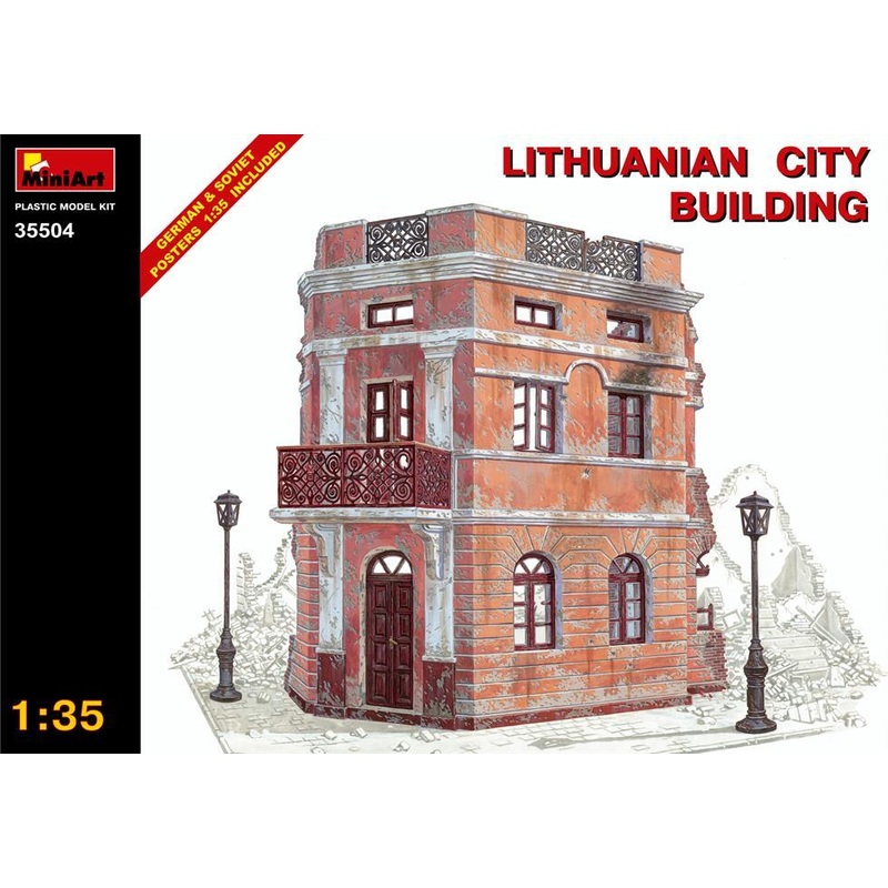 Miniart 1:35 Lithuanian City Building