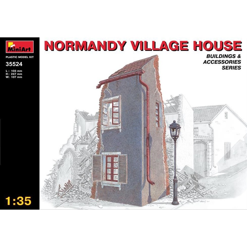 Miniart 1:35 Normandy Village House