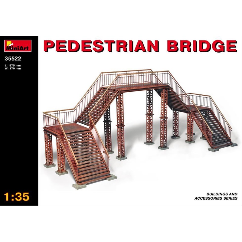 Miniart 1:35 Pedestrian Bridge
