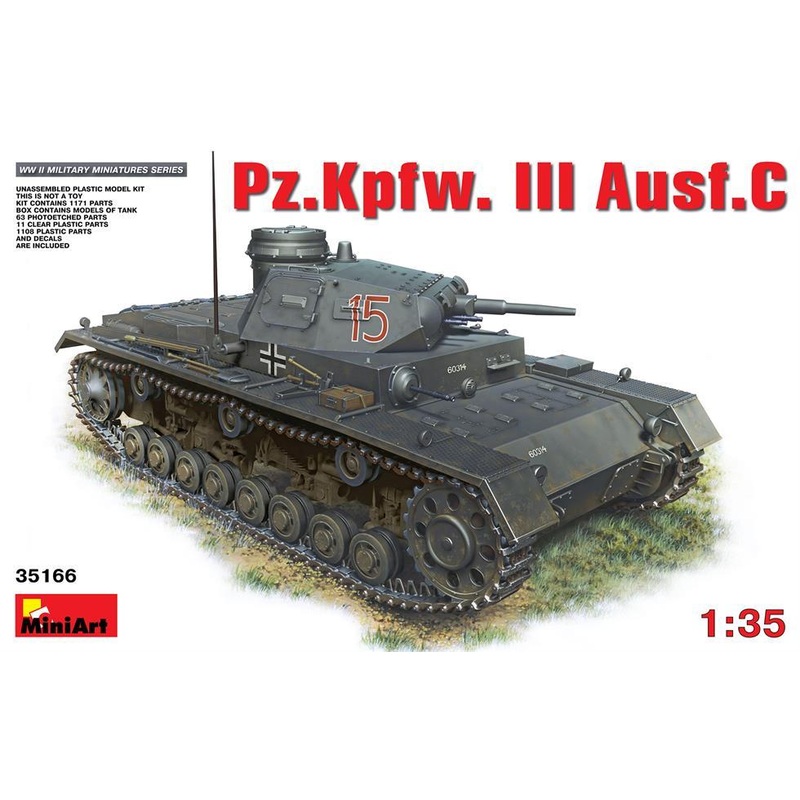 Miniart 1:35 Pz.Kpfw.III Ausf.C