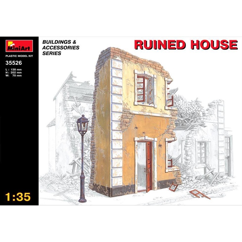 Miniart 1:35 Ruined House