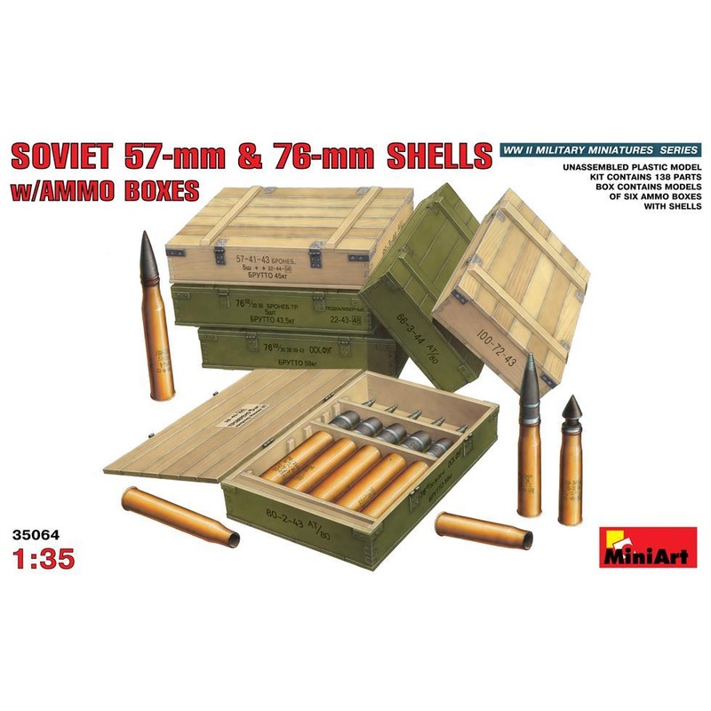 Miniart 1:35 Soviet Ammo Boxes