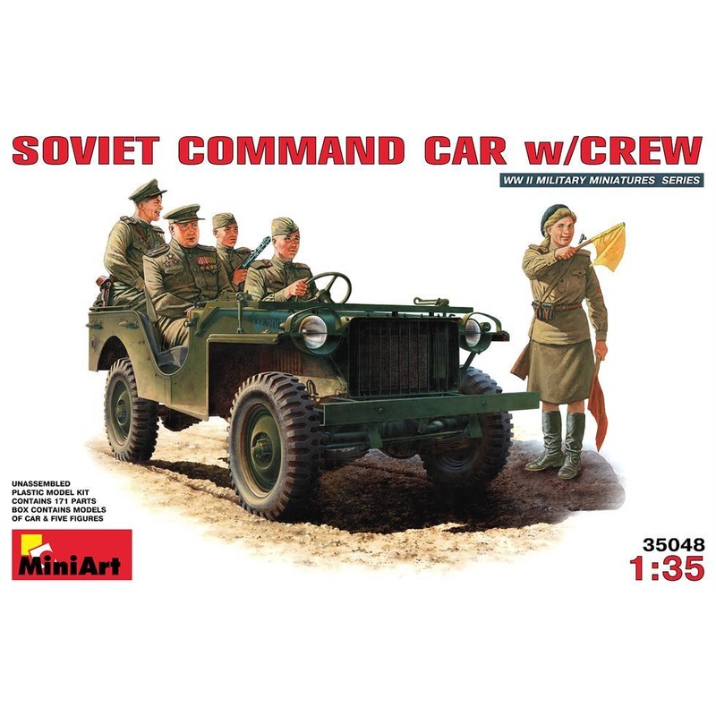 Miniart 1:35 Soviet Bantam 40 BRC w/ Crew