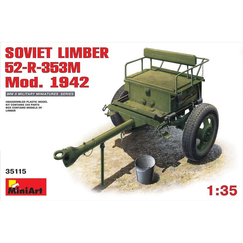 Miniart 1:35 Soviet Limber 52-R-353M Mod 1942