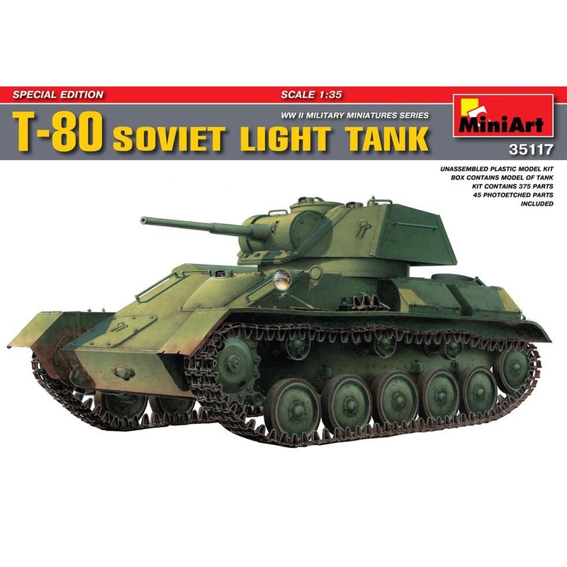 Miniart 1:35 Soviet T-80 Special Edition