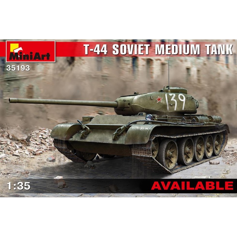 Miniart 1:35 T-44 Soviet Medium Tank