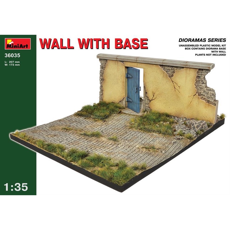 Miniart 1:35 Wall with Base