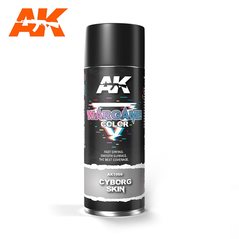 AK Interactive Cyborg Skin WARGAME Spray 400ml