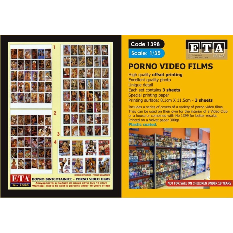 PORNO VIDEO FILMS Suit scales 1/35
