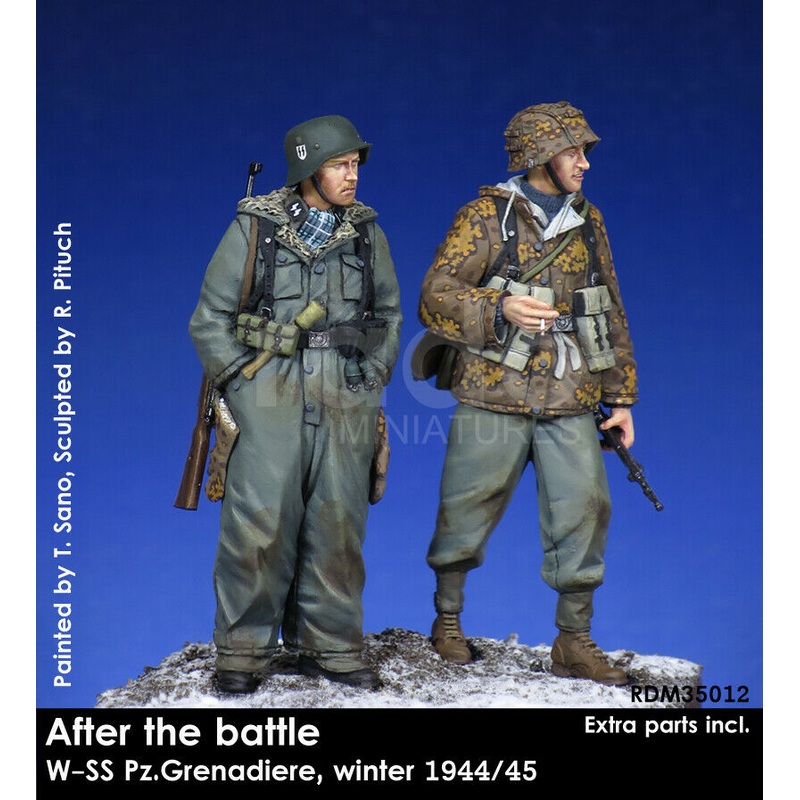 RADO WW2 After the Battle W-SS Panzergrenadiere, 1944-45 1/35 Scale resin model
