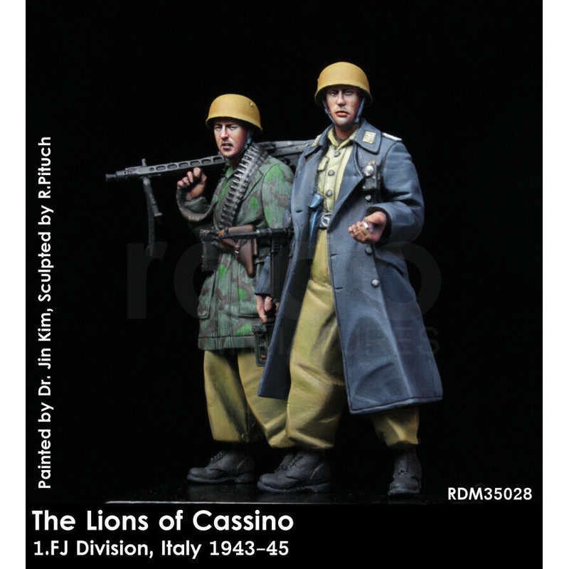 RADO WW2 Lions of Cassino 1. FJ Division, Italy 1943-45 1/35 Scale resin model