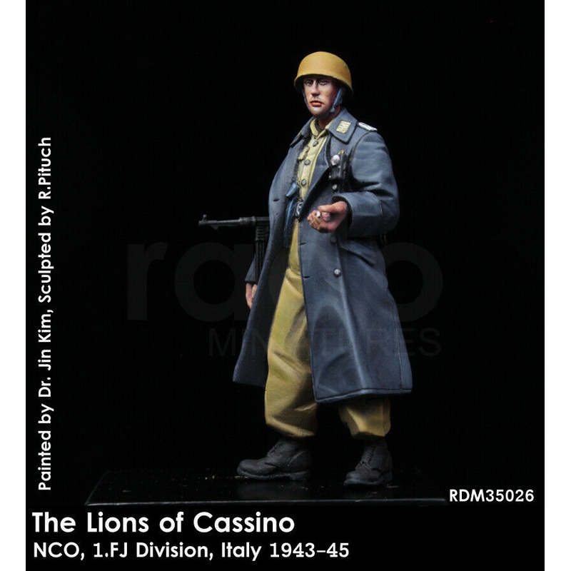 RADO WW2 Lions of Cassino NCO, 1. FJ Division, Italy 1943-45 1/35 Scale