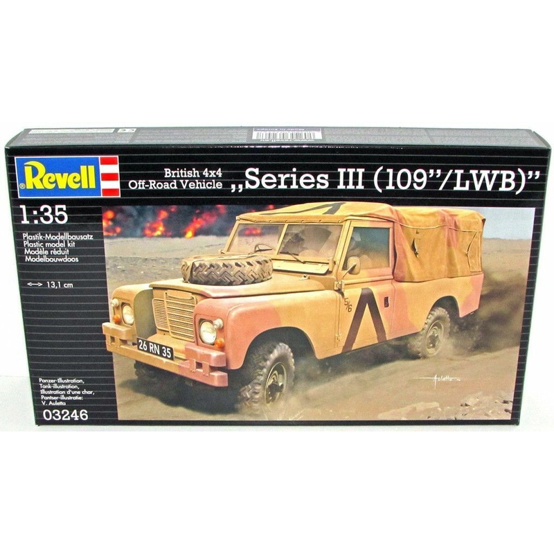 Revell 1/35 British 4×4 Off-Road Vehicle SeriesIII (109 /LWB)