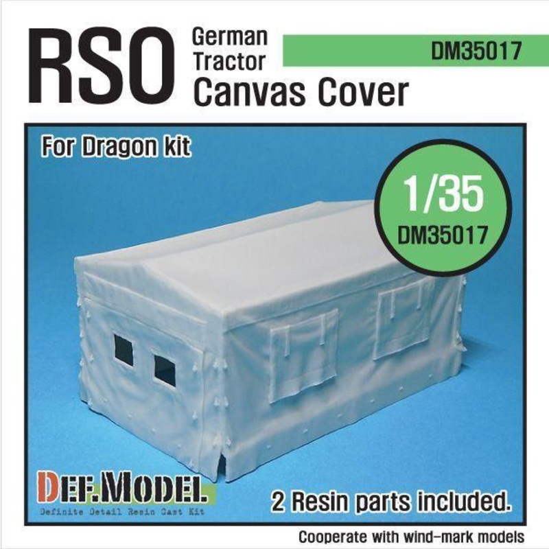RSO Tractor Canvers Cover (for Dragon 1/35)