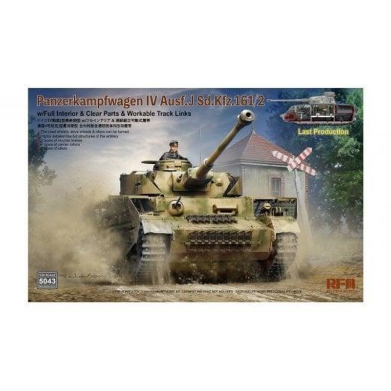 Rye Field Model 1/35 scale Panzerkampfwagen IV Ausf.J Sd.Kfz.161/2