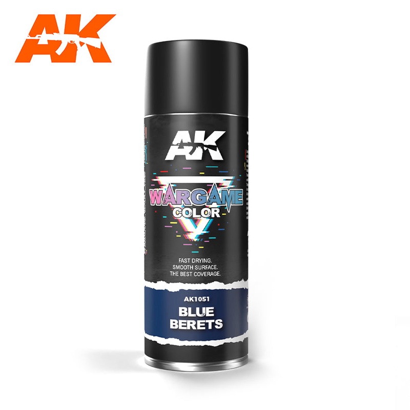 AK Interactive Blue Berets WARGAME Spray 400ml