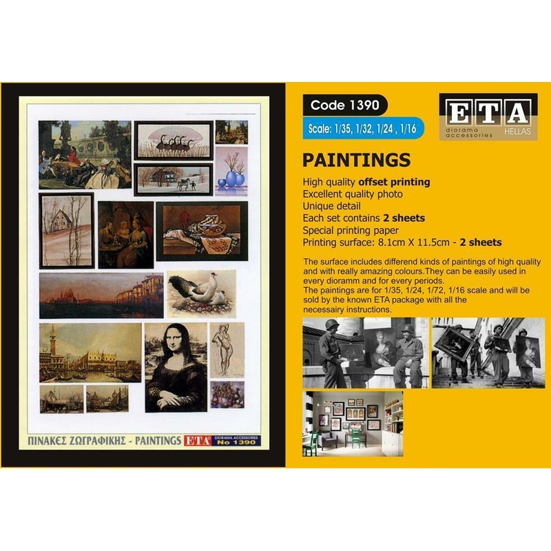 PAINTINGS Suit scales 1/35, 1/24, 1/16