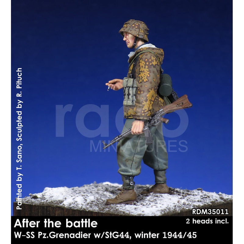 RADO WW2 After the Battle W-SS Pz.Gren. w/StG 44, 1944-45 1/35 Scale resin model