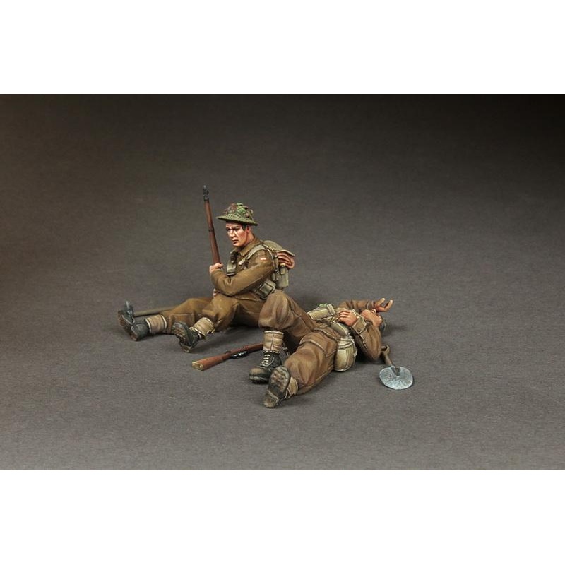 SOGA WW2 British infantrymen at rest. #2. model kit 1/35 scale