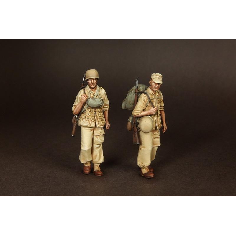SOGA WW2 Fallschirmjgers- Brigade Ramcke. El Alamein, August 1942. model kit 1/35 scale