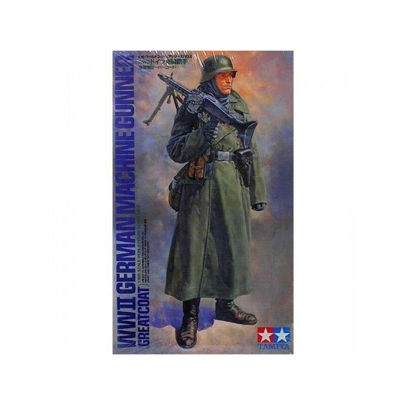 Tamiya 1/16 scale WW2 German Machine Gunner (Greatcoat)