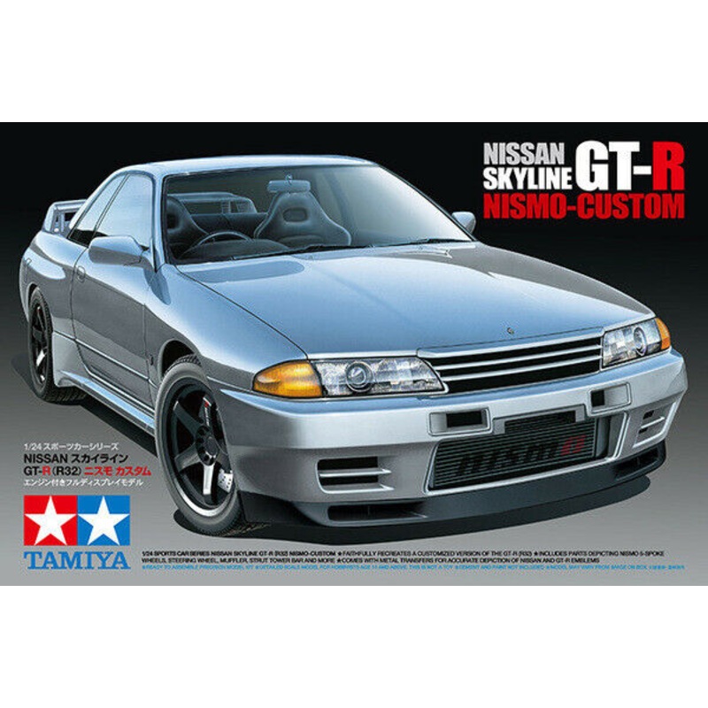 TAMIYA 1/24 CARS NISSAN SKYLINE GTR R32 NISMO CUSTOM