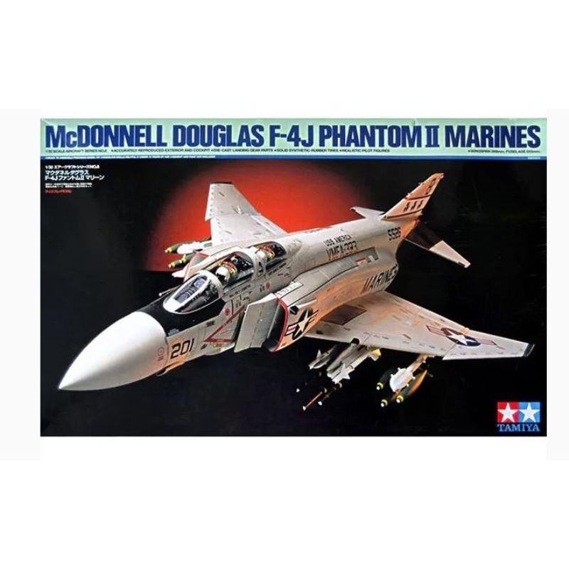 TAMIYA 1/32 AIRCRAFT F-4J PHANTOM MARINES