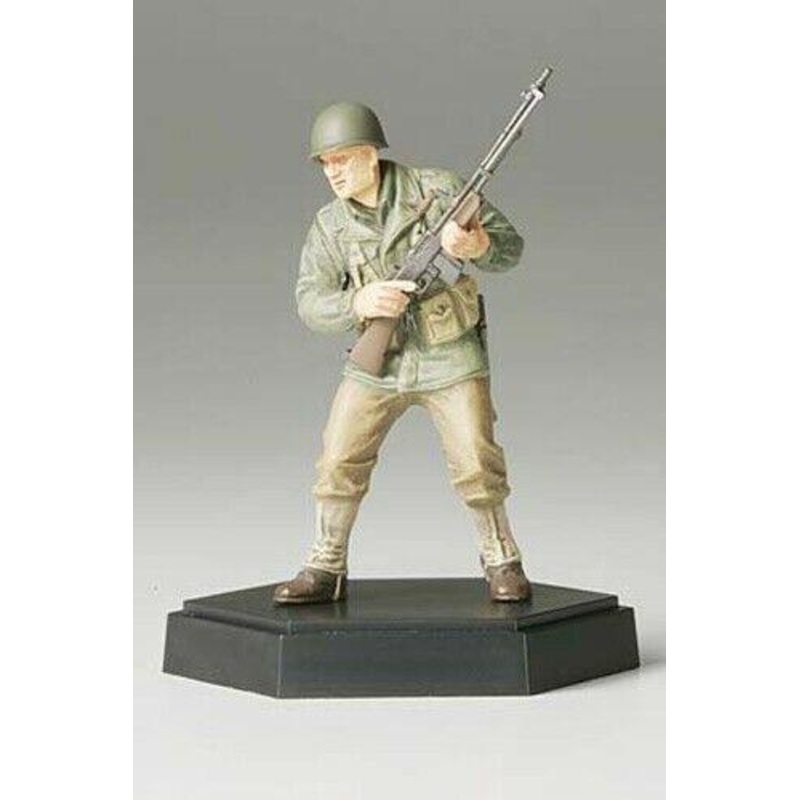 Tamiya 1/35 FINISHED US INFANTRY MACHINE GUNNER complete made & painted BNIB