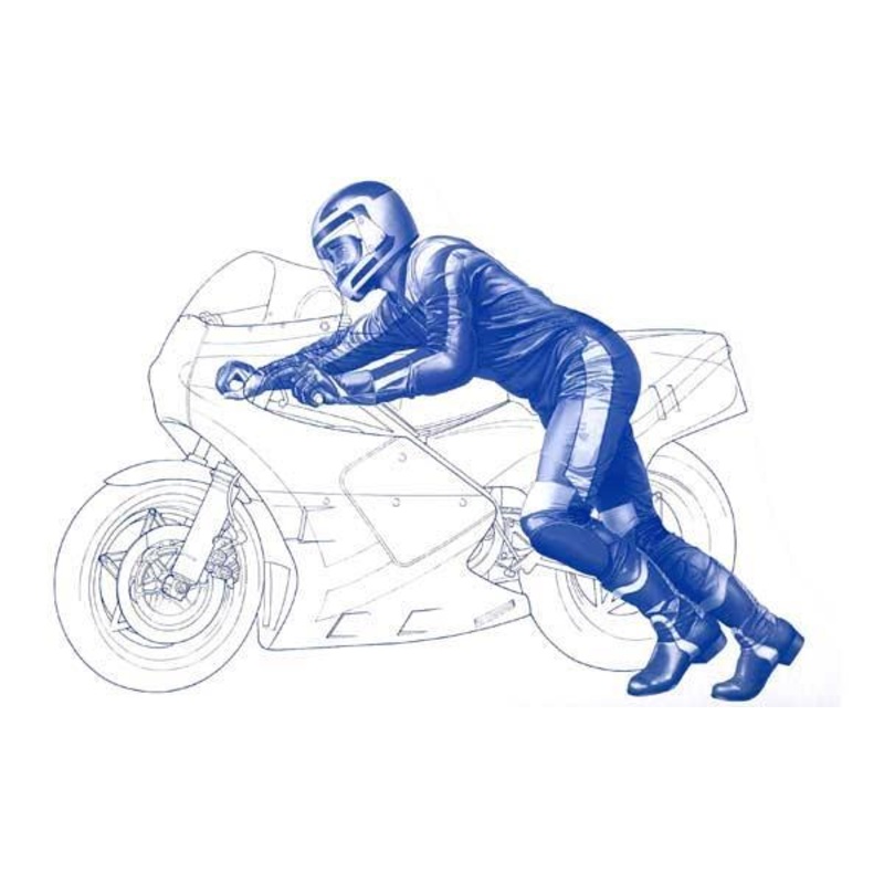 TAMIYA 1/12 BIKES 1/12 STARTING RIDER (2013)