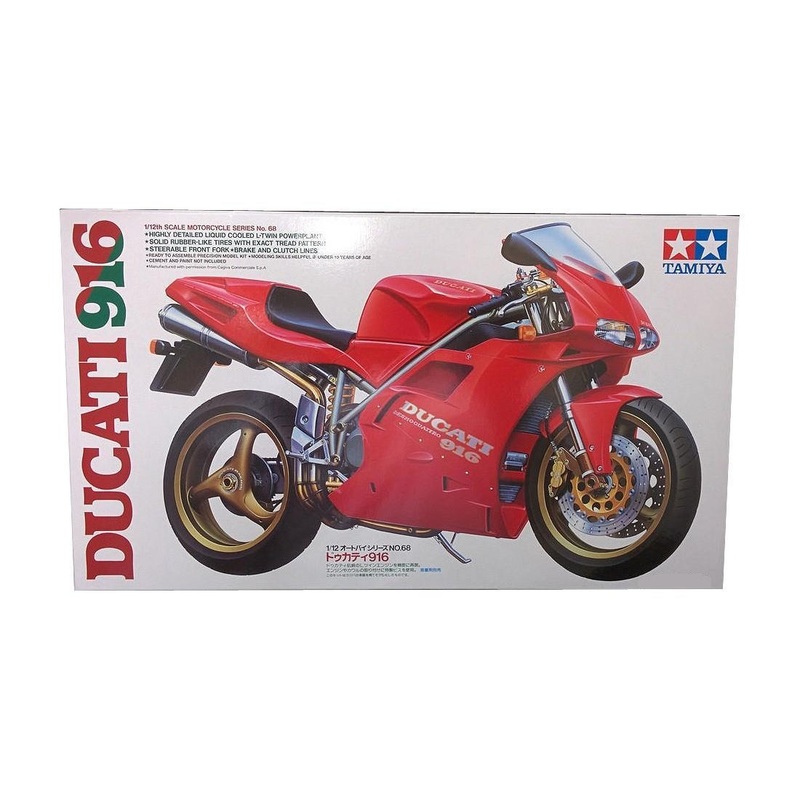 TAMIYA 1/12 BIKES DUCATI 916 motorbike model kit