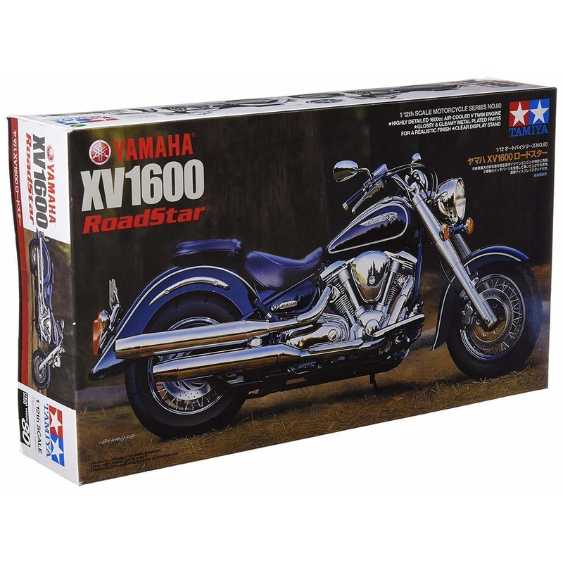 TAMIYA 1/12 BIKES YAMAHA XV1600 ROAD STAR motorbike model kit