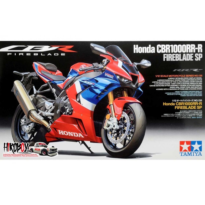 Tamiya 1/12 HONDA DBR 1000 RR-R FIREBLADE