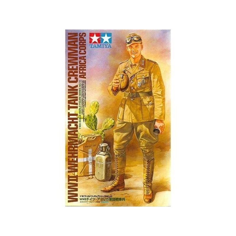Tamiya 1/16 scale Wehramcht Tank Crew Africa